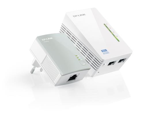 NILOX Ripetitore Wi-Fi Extender TP-Link Powerline TL-WPA4220KIT 300 Mbps